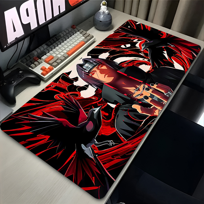 Gaming Keyboard Affordable - Mouse Pad Gamer Larger XXL Uchiha