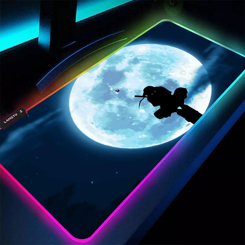 Gaming Keyboard High Ground - RGB Large Mouse Pad 90x40cm Naruto