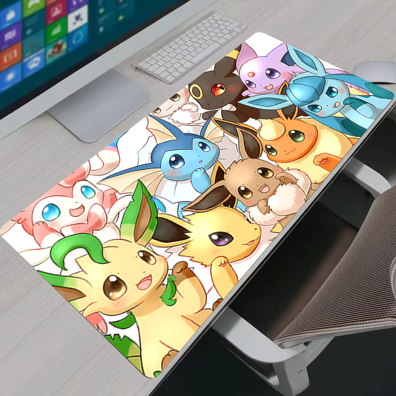Gaming Keyboard Affordable - Mouse Pad XXL Jolteon Anime Kawaii
