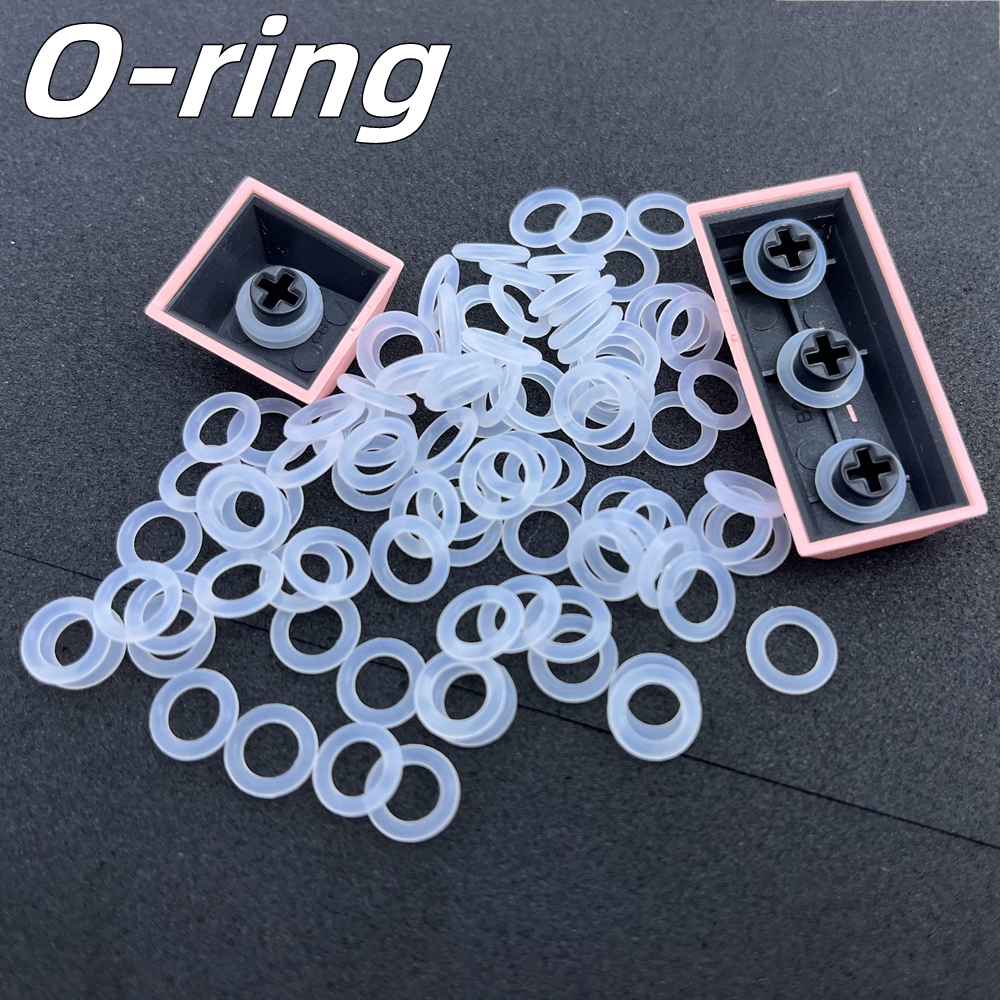 Keycap Puller Ring - 200Pcs O Ring Silencing Pad for