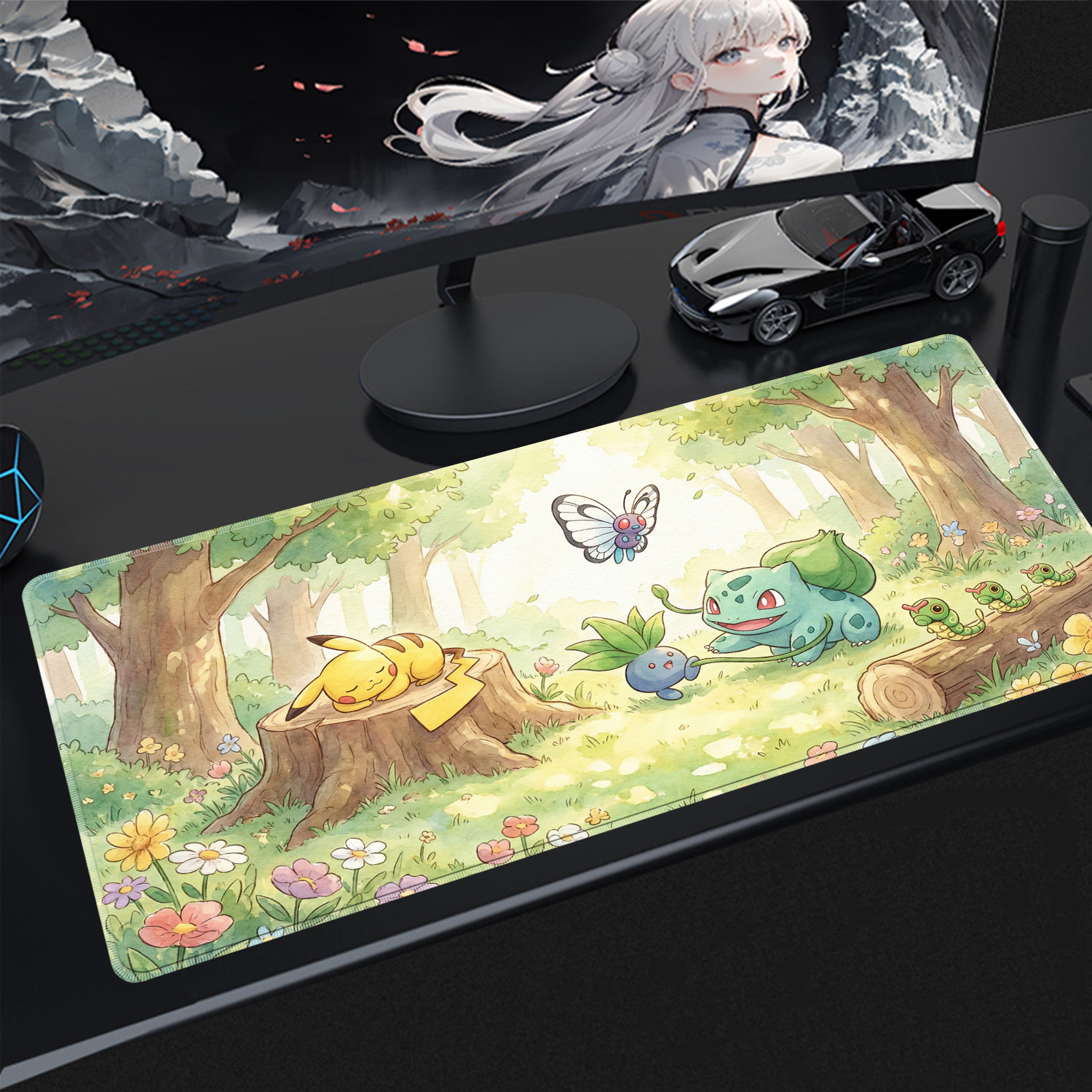 Gaming Keyboard Affordable - Kawaii Mouse Pad Gaming PC Accessories