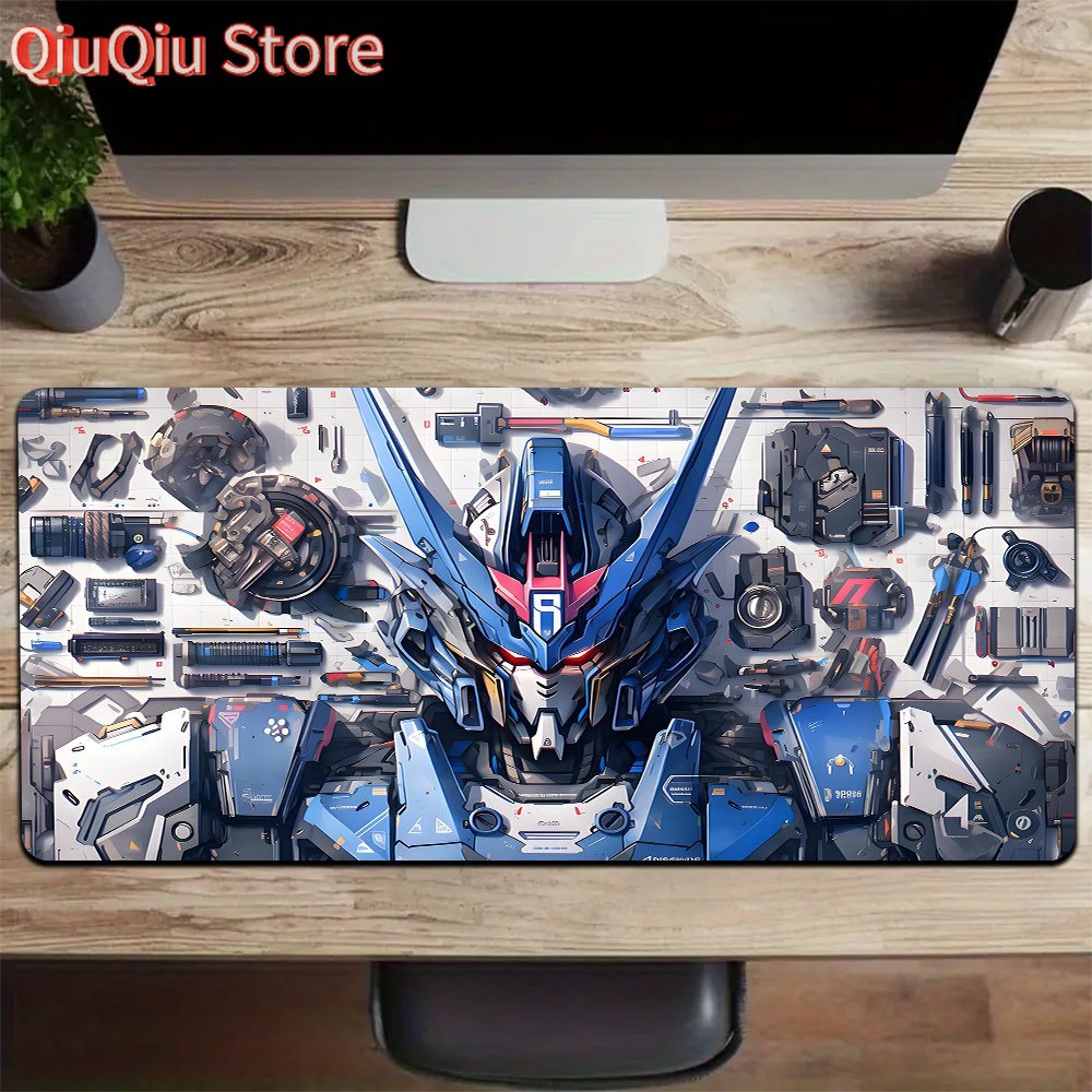 Gaming Keyboard Blue - Blue Gundam Mecha Disassembly Detail Large