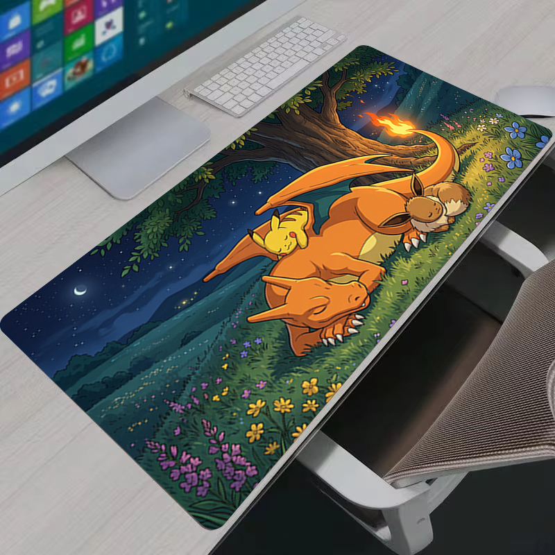 Gaming Keyboard Affordable - Mouse Pad Anime PC Gamer Cabinet
