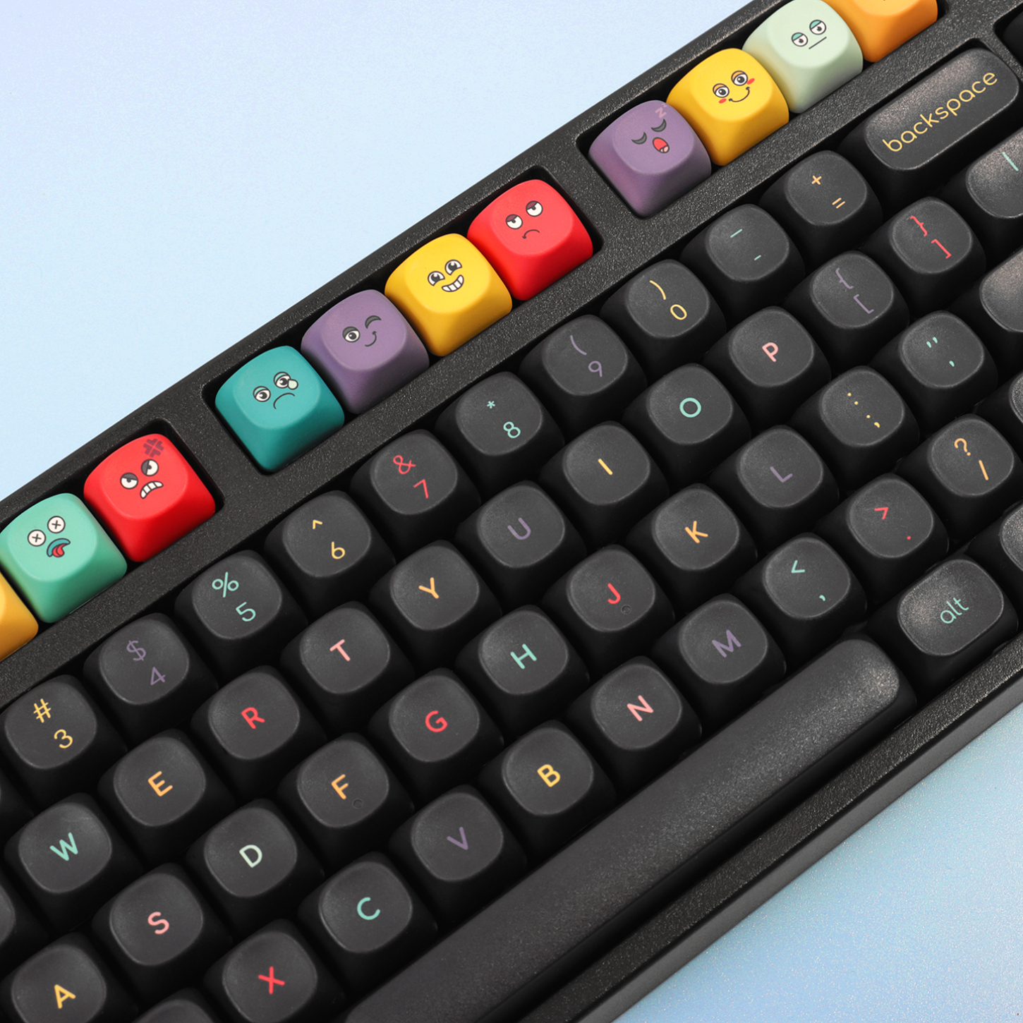 Cartoon, Colored Emoji MOA Key - Gaming Keyboard Emoji ulasan dan harga