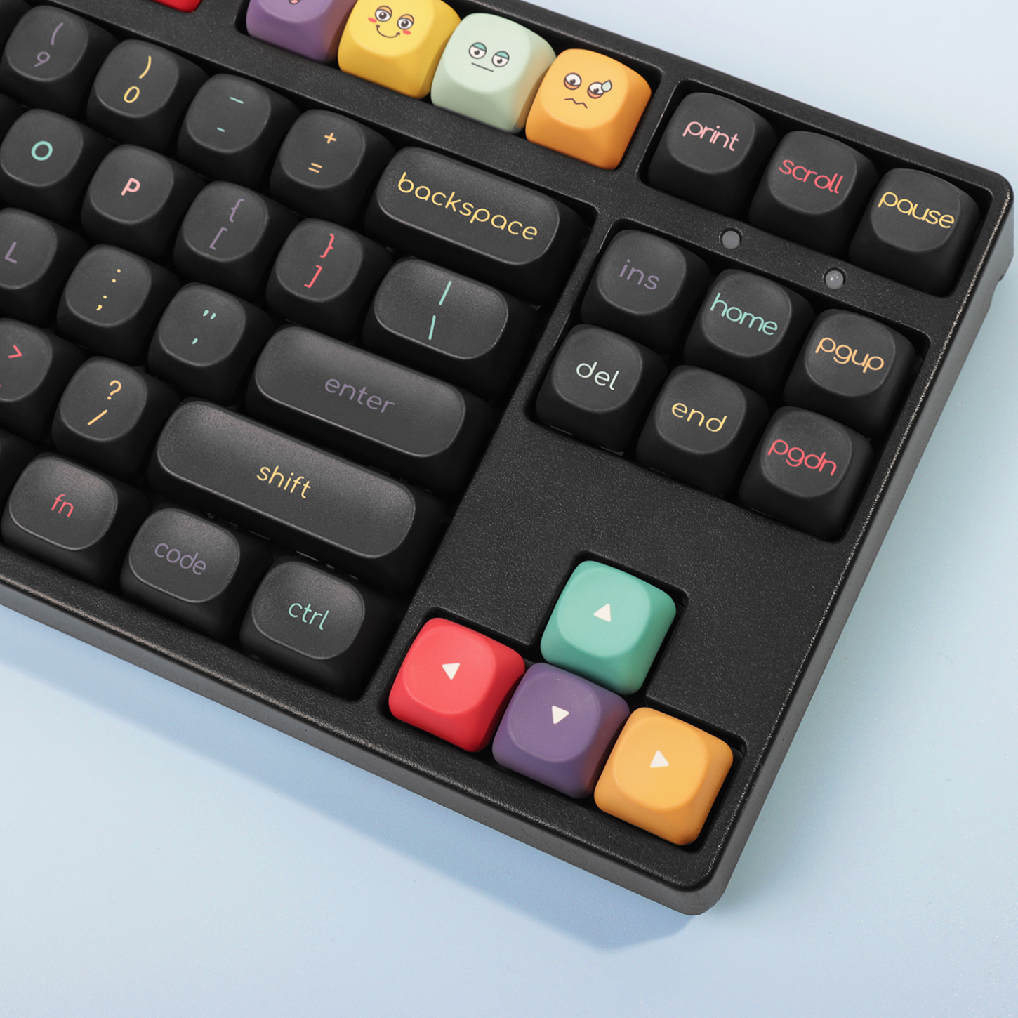 Cartoon, Colored Emoji MOA Key - Gaming Keyboard Emoji ulasan dan harga