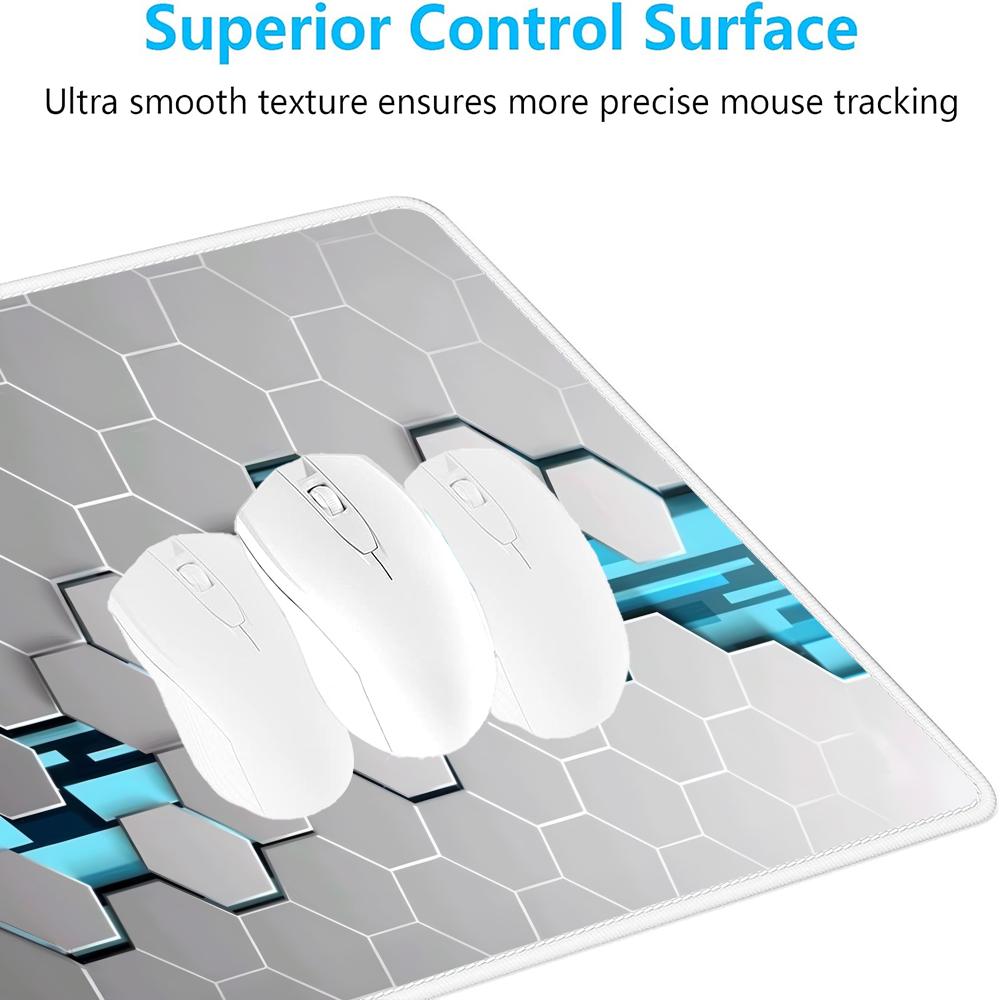 Large XXL Gaming Mouse Pad Des - Gaming Keyboard Blue ulasan dan harga