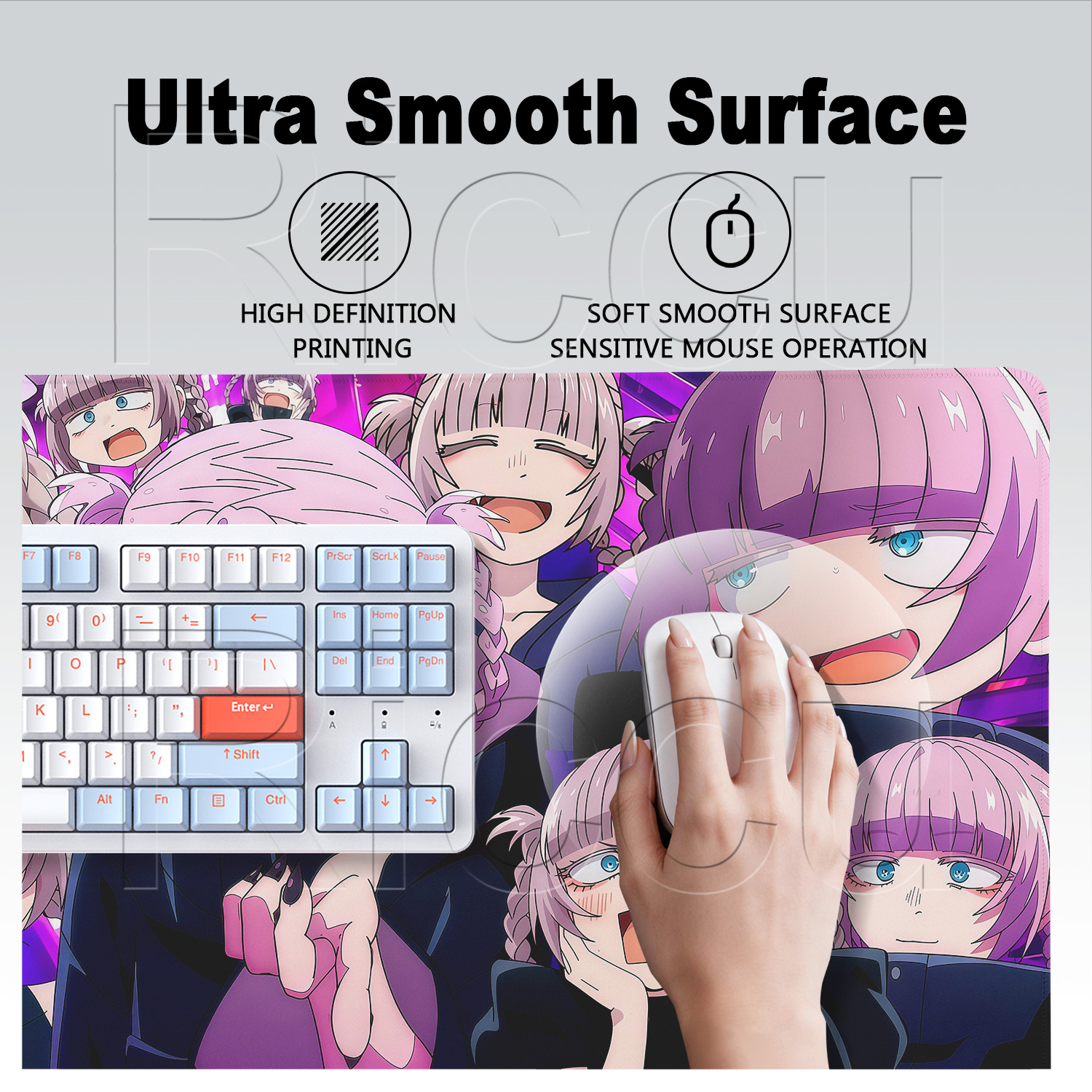 Hot Anime Call of The Night Mo - Gaming Keyboard Typewriter ulasan dan harga