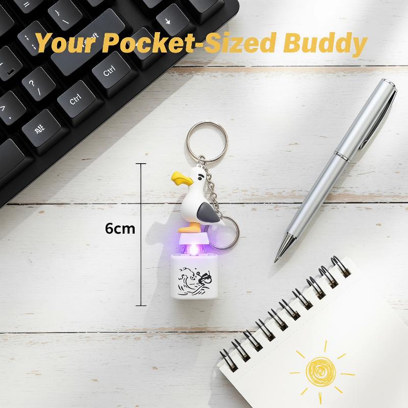 Soft 3D Cartoon Seagull Custom - Gaming Keyboard Ergo ulasan dan harga