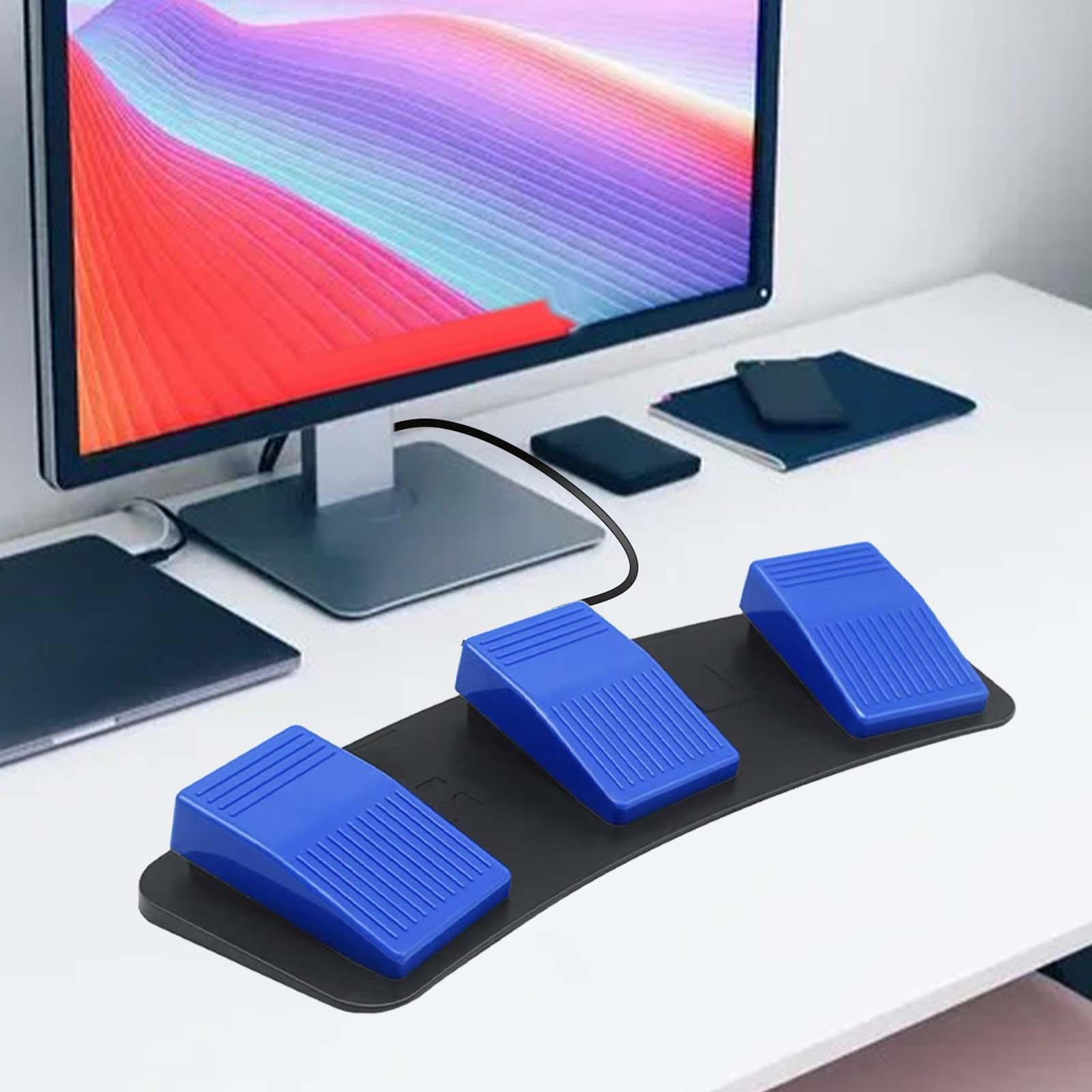 USB Triple Foot Switch Pedals  - Gaming Keyboard Test ulasan dan harga