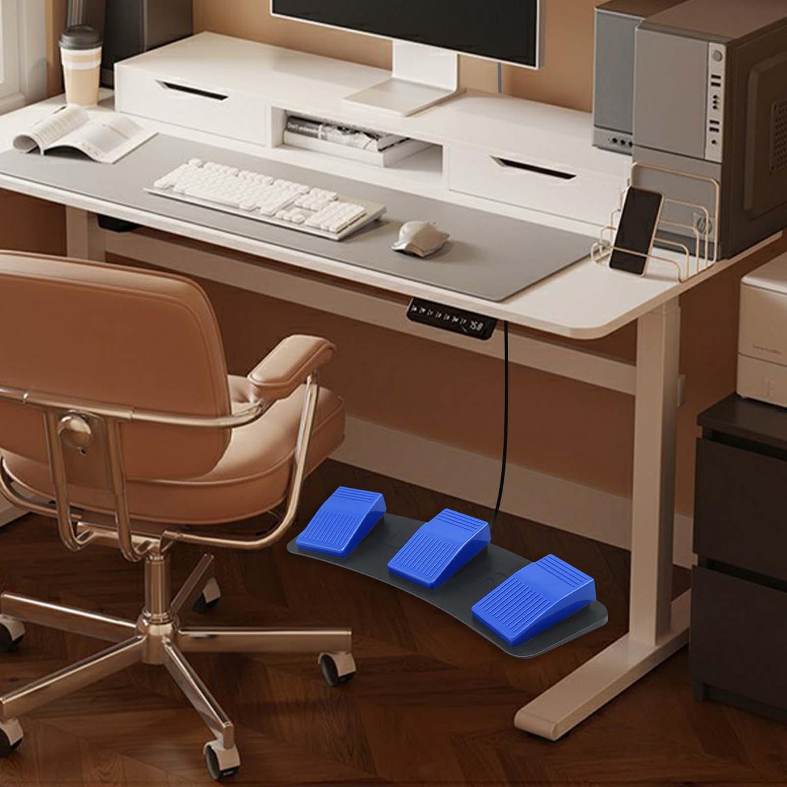 USB Triple Foot Switch Pedals  - Gaming Keyboard Test ulasan dan harga