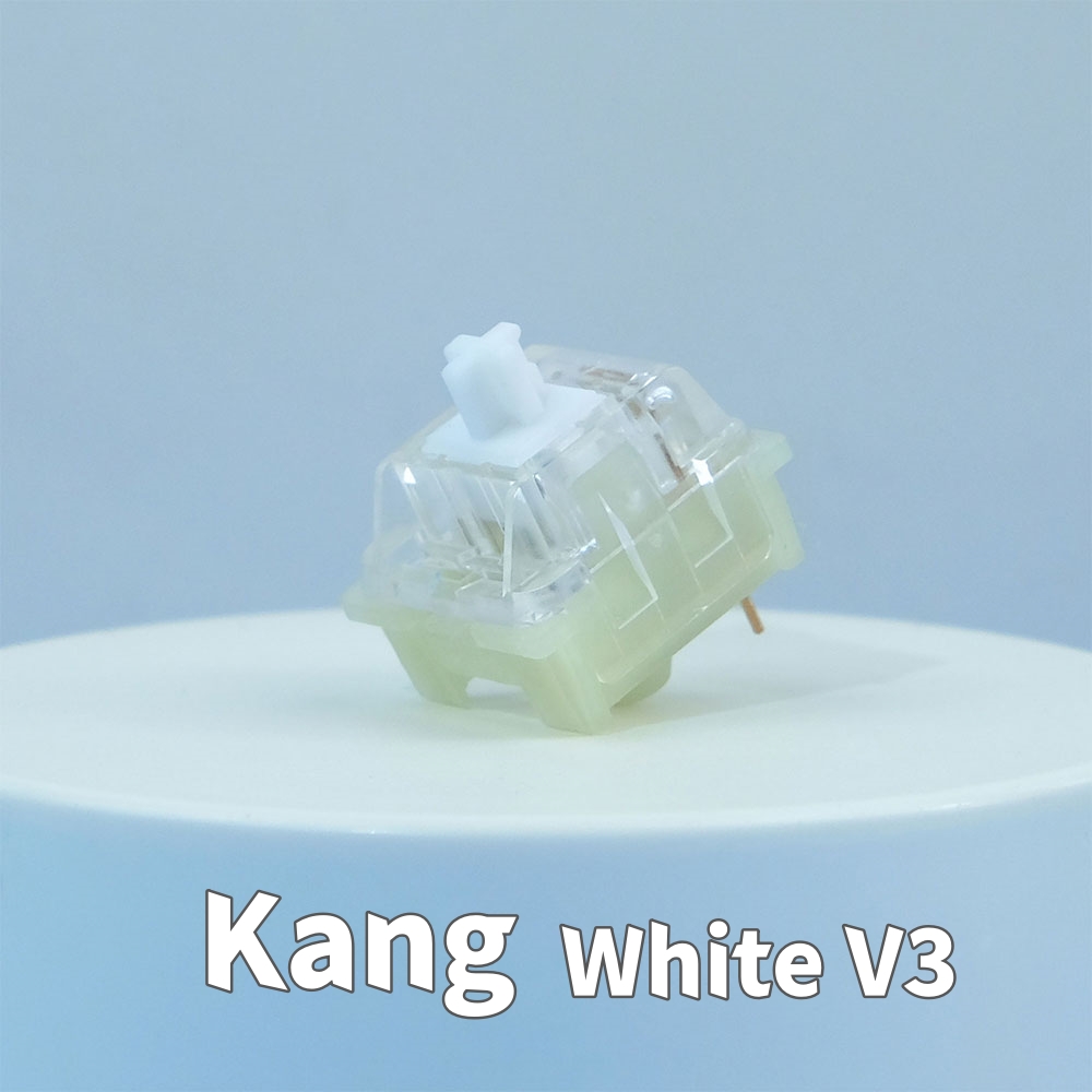 KTT Kang White V3 Switches Mec - Gaming Keyboard Ergo ulasan dan harga