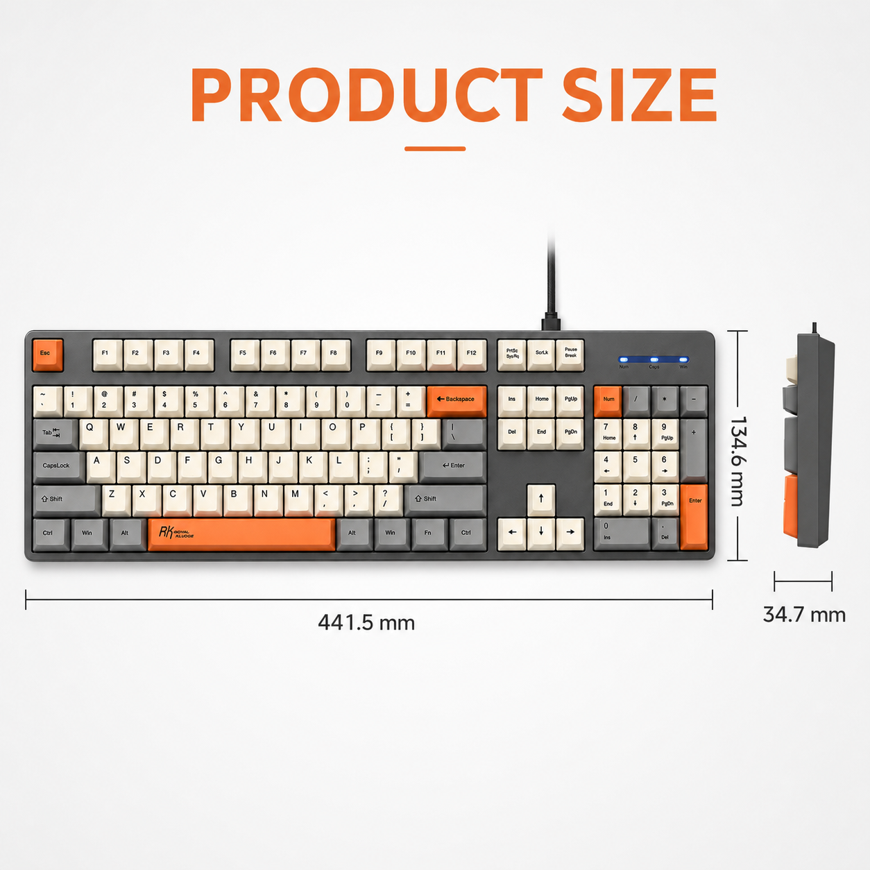 SHIPADOO K600 Colorblock Wired - Gaming Keyboard That Is Quiet ulasan dan harga