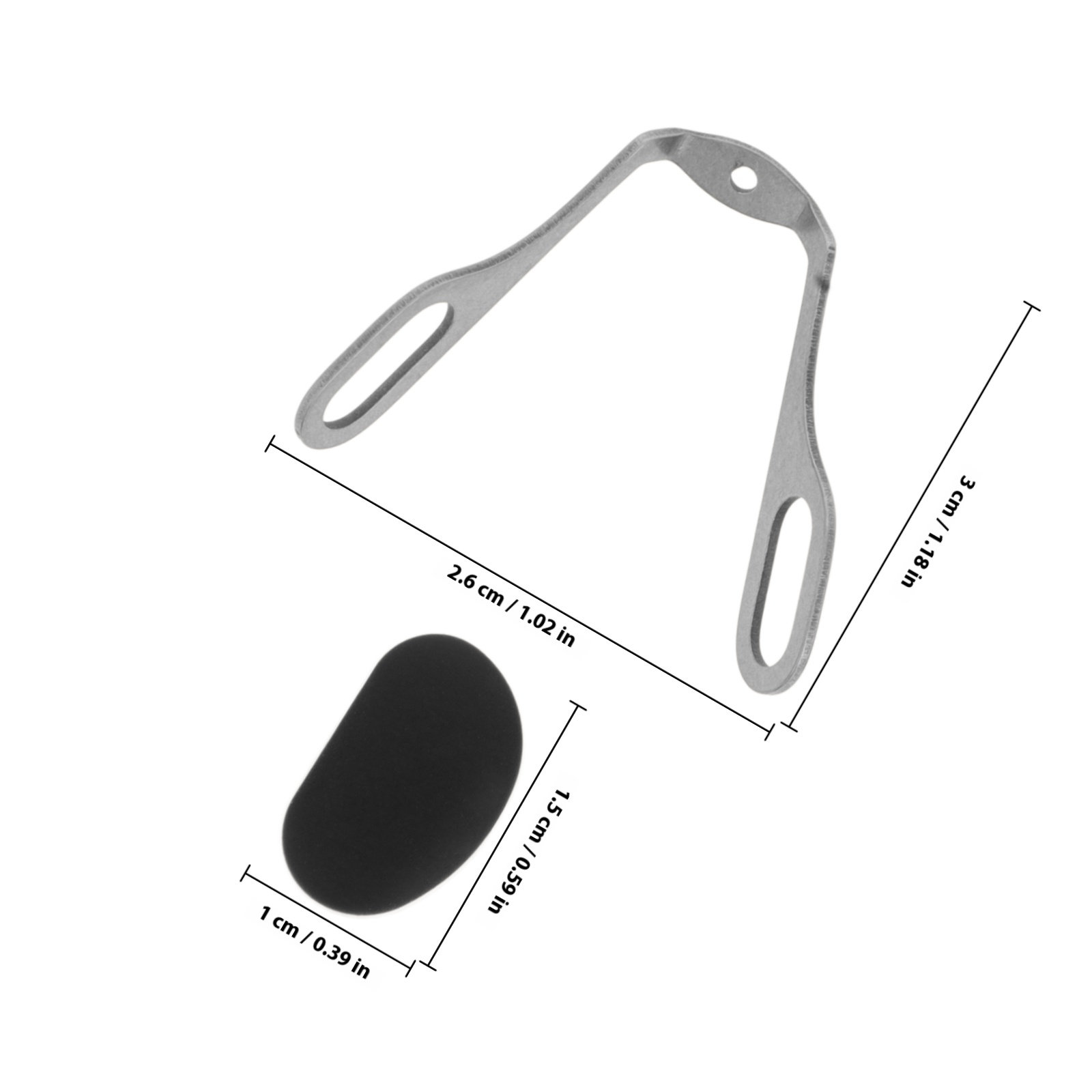 Glasses Nose Bridge Pads Screw - Stabilizer Screw In ulasan dan harga