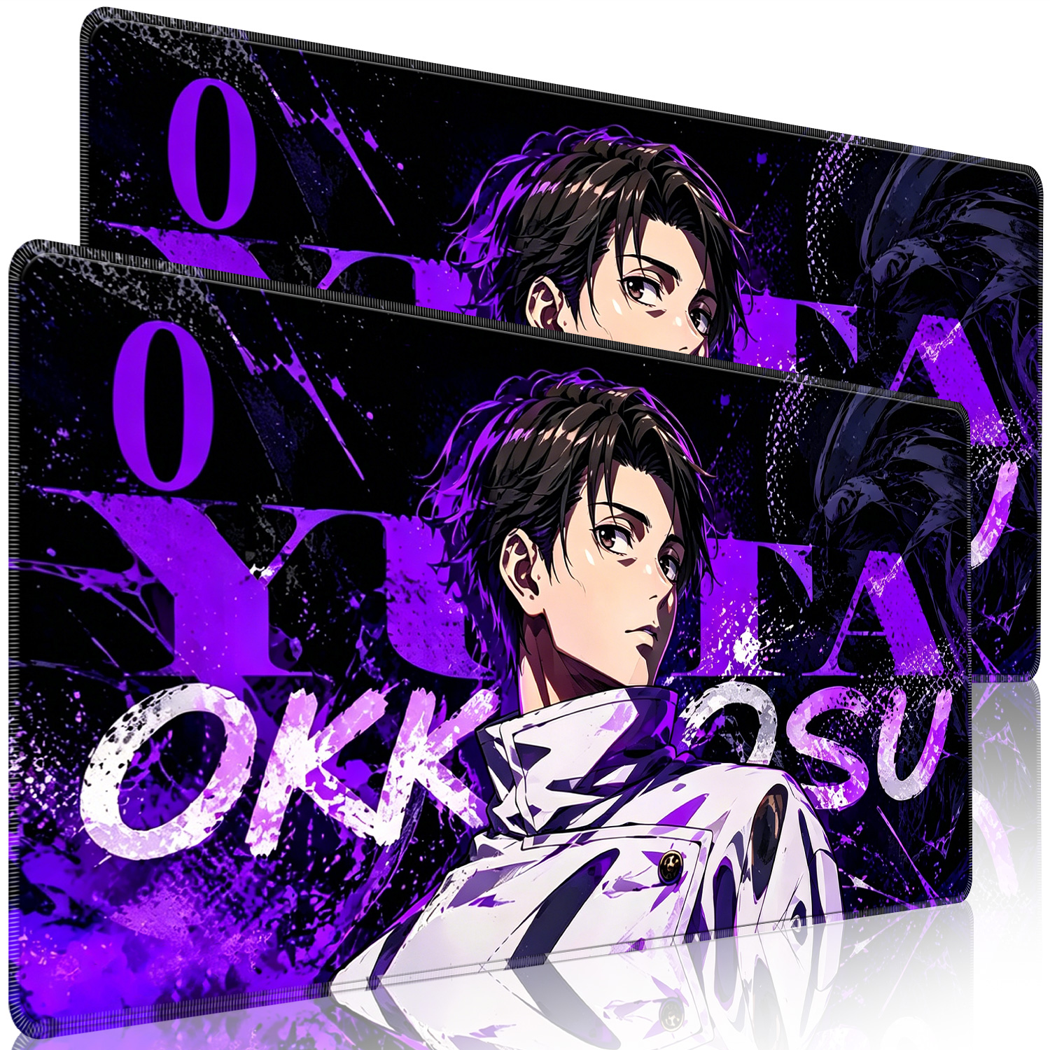 HD Anime Purple Mouse Pads Yut - Gaming Keyboard Affordable ulasan dan harga