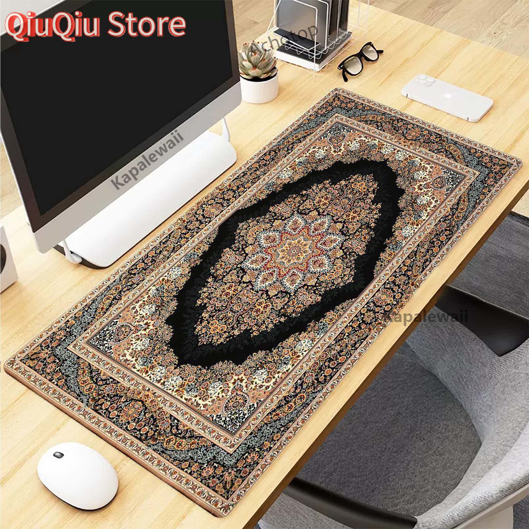 Persian Carpet Mysterious Retr - Gaming Keyboard Hand ulasan dan harga