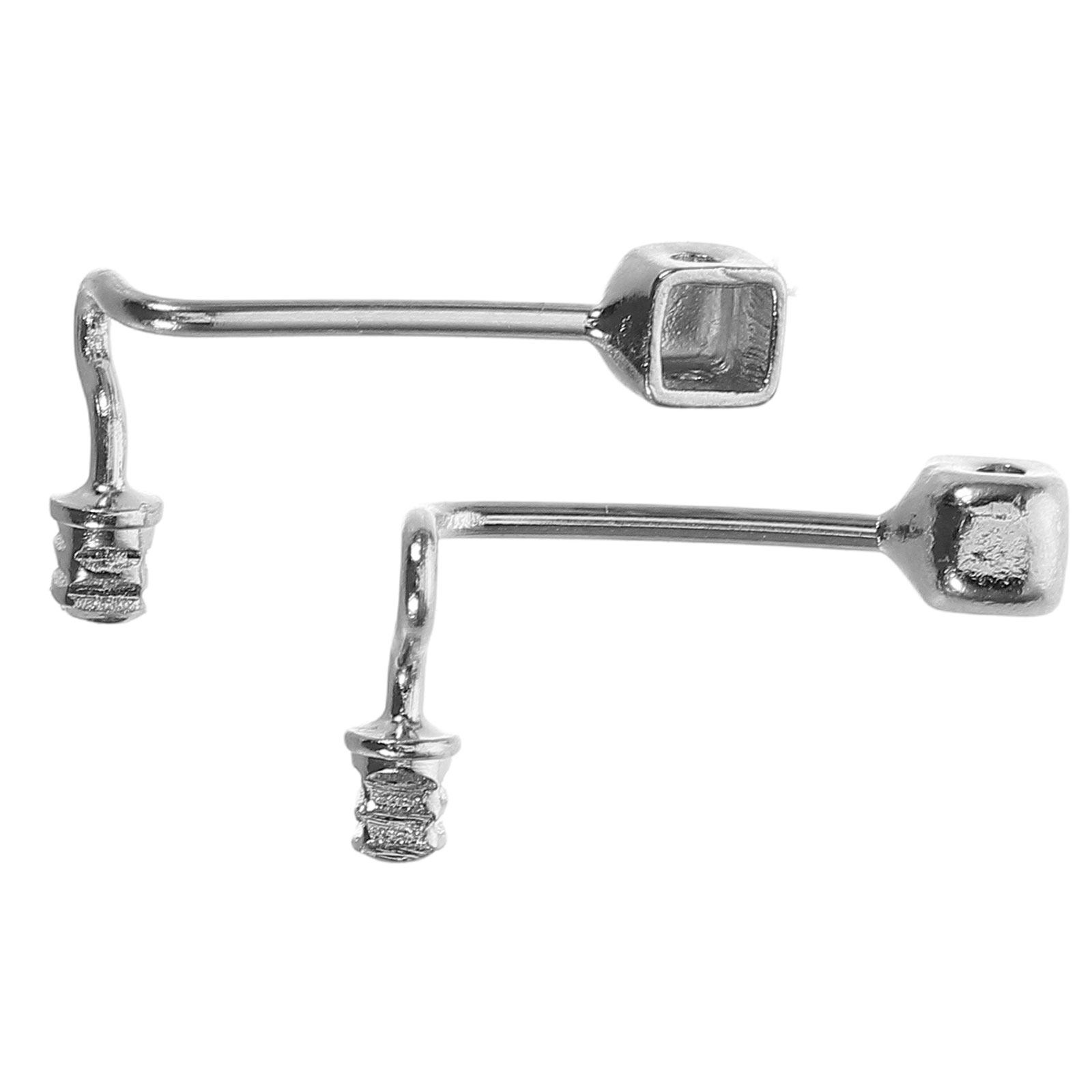2Pcs Stainless Steel Nose Arm  - Stabilizer Screw In ulasan dan harga