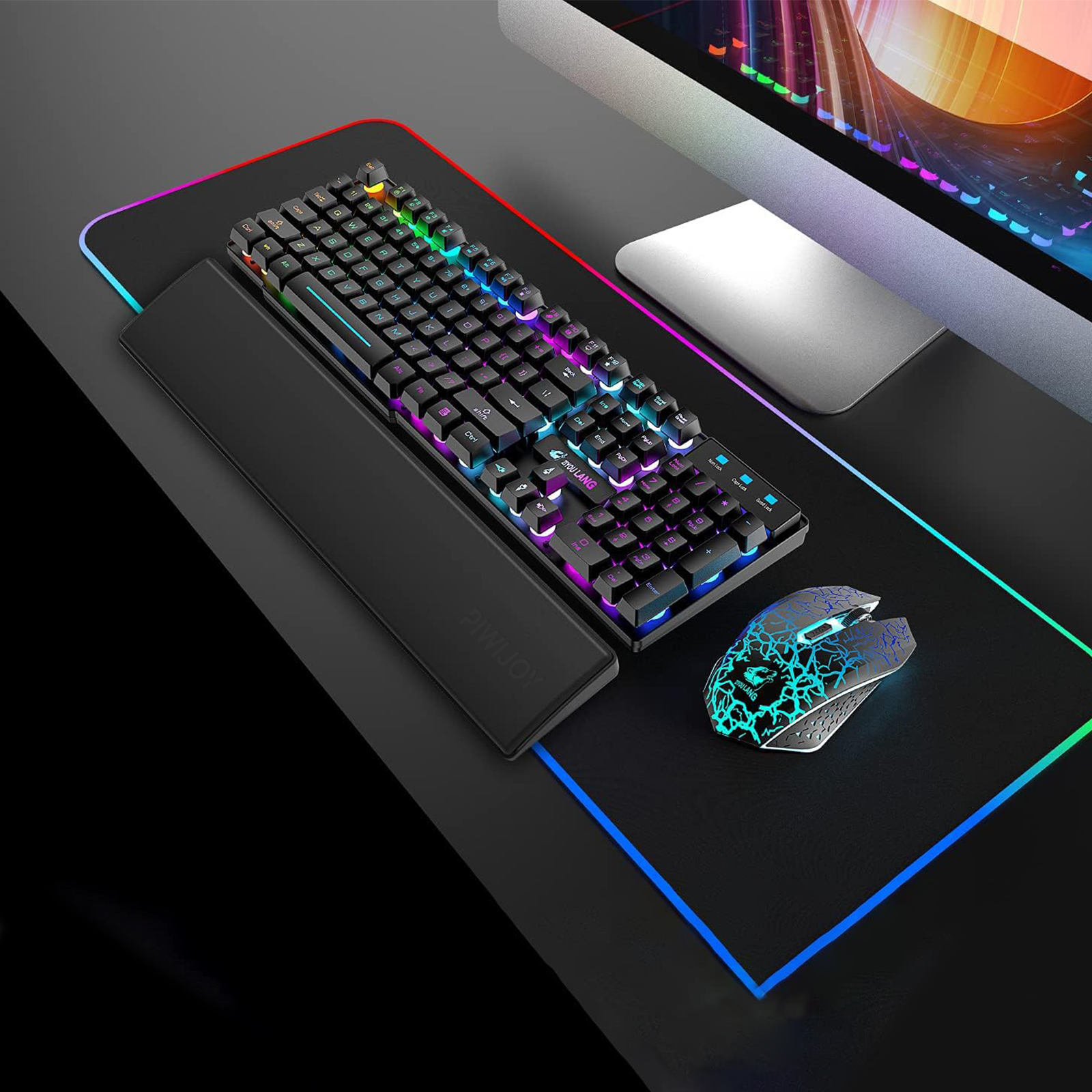 Keyboard Wrist Rest Pad Ergono - Gaming Keyboard Hand ulasan dan harga
