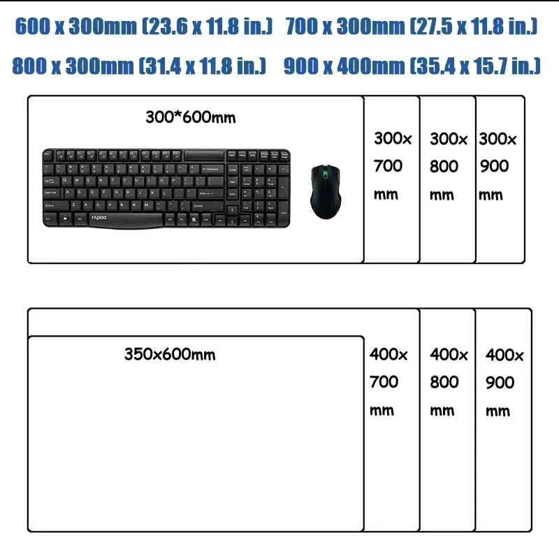CEsports Mousepad Anti Slip Pa - Gaming Keyboard Mouse ulasan dan harga