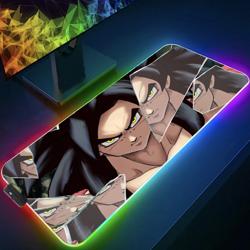 LED Mouse pad Dragon Ball Comp - Gaming Keyboard Esports ulasan dan harga