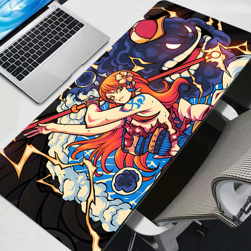 Mouse Pad Gamer One Piece Nami - Gaming Keyboard High Ground ulasan dan harga
