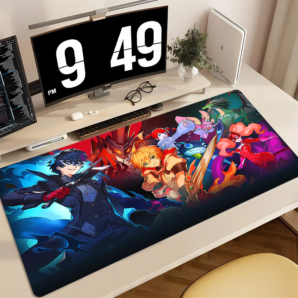 Gaming Mouse Pad, Large Desk M - Gaming Keyboard Typewriter ulasan dan harga