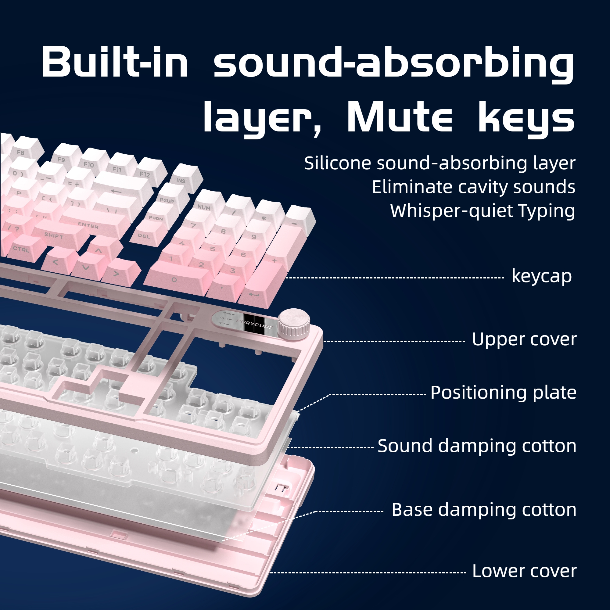 IP98 Tri‑Mode RGB Wireless Key - Gaming Keyboard Ip98 ulasan dan harga