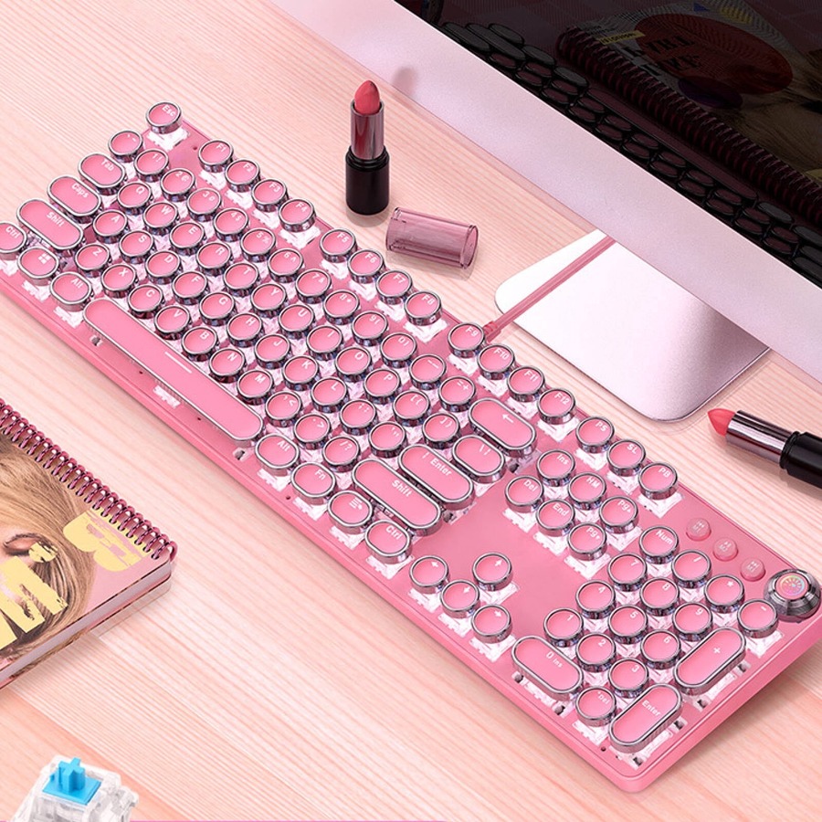 2026 New Retro Keyboard Precis - Gaming Keyboard That Is Quiet ulasan dan harga