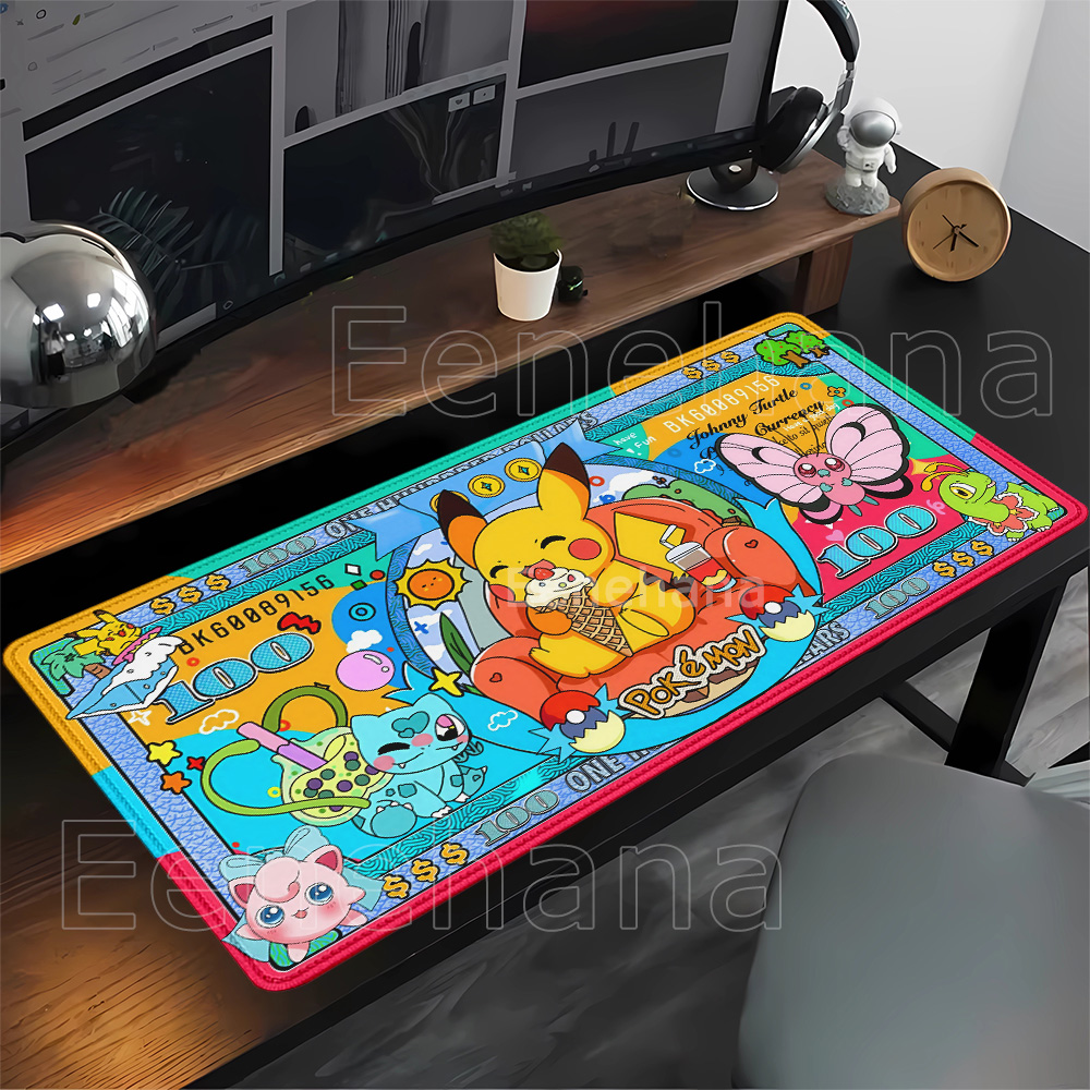Pokemon banknotes Kawaii Anime - Gaming Keyboard Typewriter ulasan dan harga