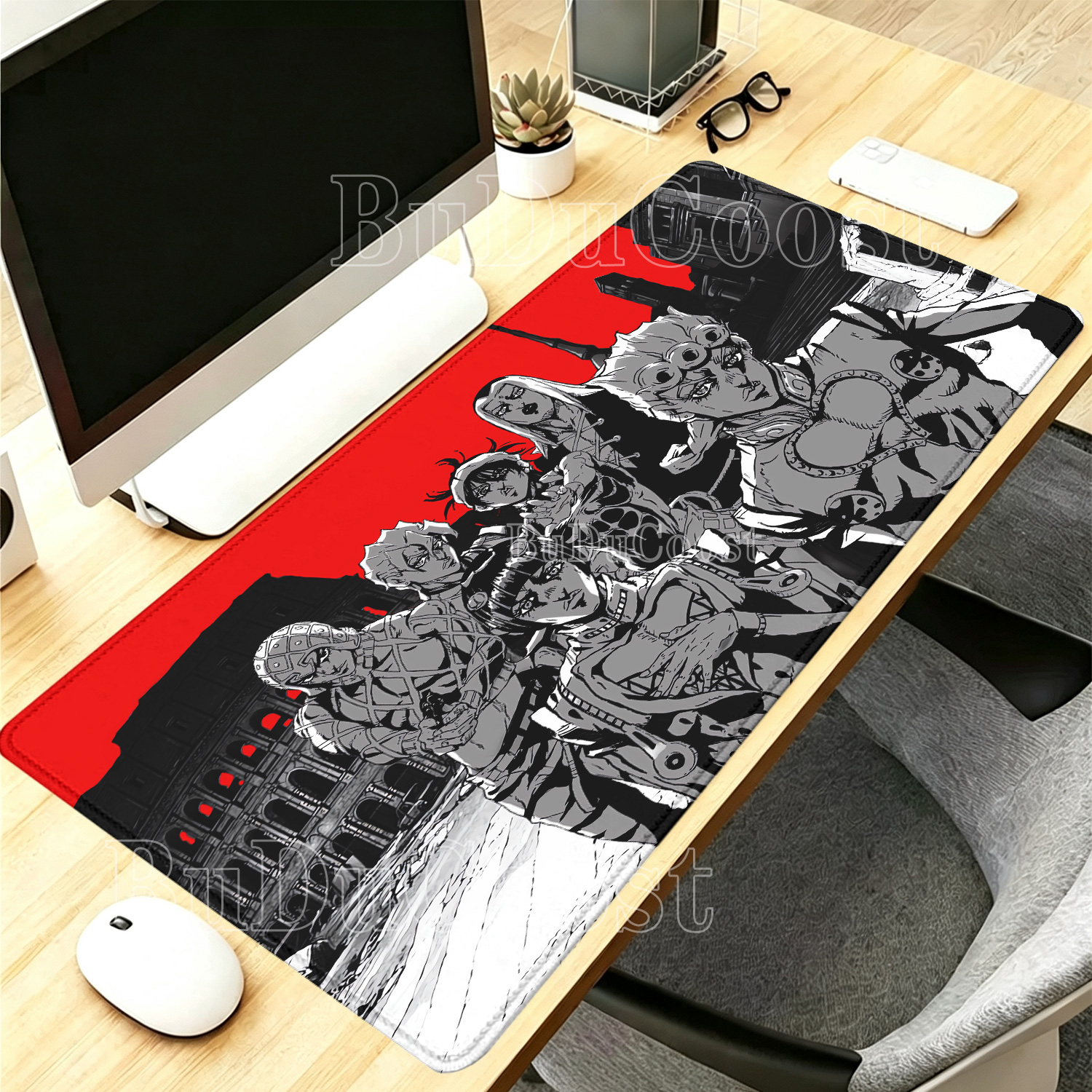 Anime Jojo Bizarre Adventure M - Gaming Keyboard Typewriter ulasan dan harga