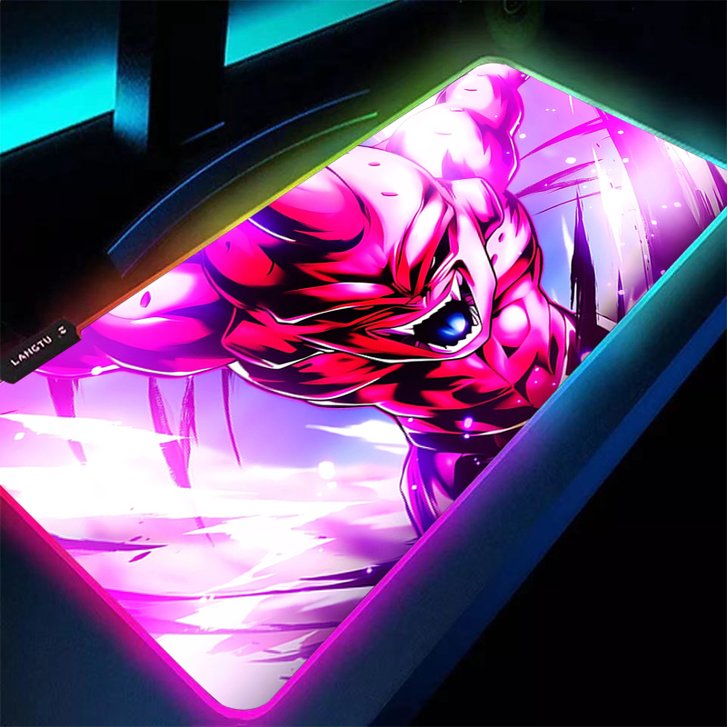 RGB Mouse Pad 90x40cm DBZ Drag - Gaming Keyboard Affordable ulasan dan harga