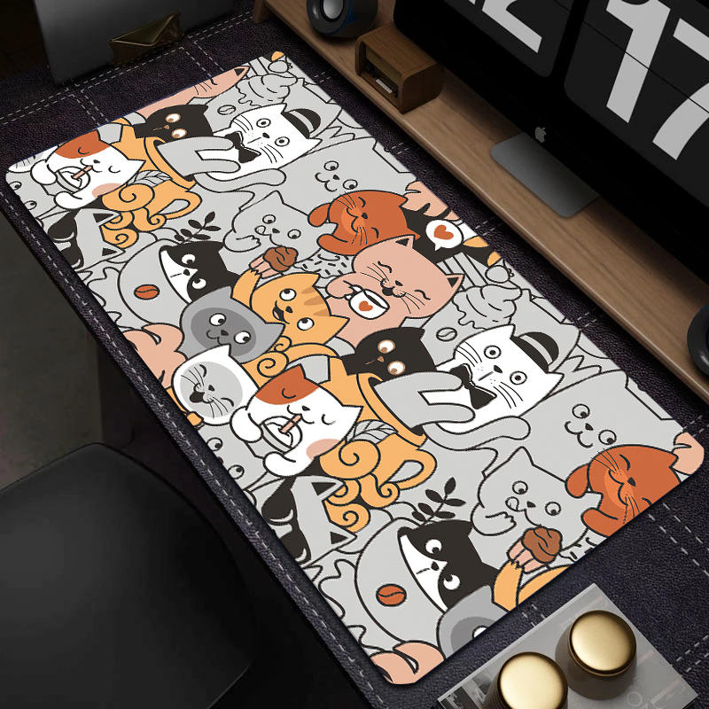 Cute Cat Mouse Pad Gaming Mous - Gaming Keyboard Mouse ulasan dan harga
